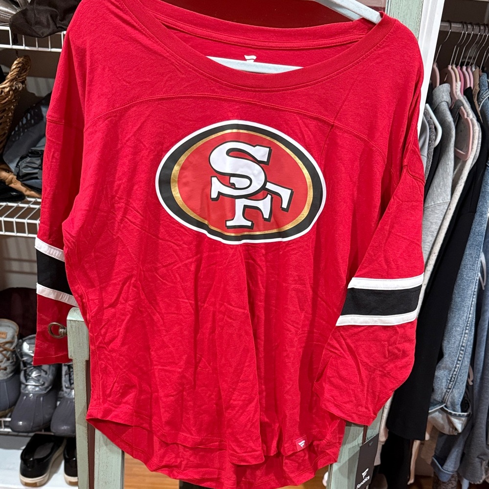 San Francisco 49ers Long Sleeve Shirt Woman’s